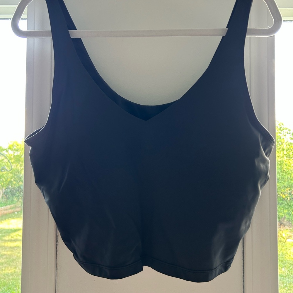 Black Sleeveless Crop Top
